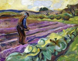 The sower (Edvard Munch) - Muzeo.com