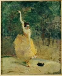 The Spanish Dancer (Henri de Toulouse-Lautrec) - Muzeo.com
