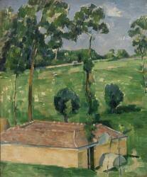 The Spring House (Paul Cézanne) - Muzeo.com
