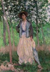 The Stroller (Claude Monet) - Muzeo.com