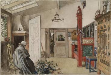 The Studio (Carl Larsson) - Muzeo.com