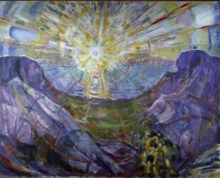 The Sun Painting (Edvard Munch) - Muzeo.com