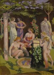 The Sun-Dial (Maurice Denis) - Muzeo.com