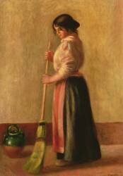 The Sweeper (Auguste Renoir) - Muzeo.com