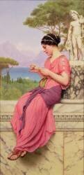 The Sweet Ticket (John William Godward) - Muzeo.com