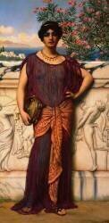 The Tambourine Girl (John William Godward) - Muzeo.com