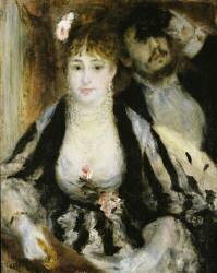 The Theatre Box (Auguste Renoir) - Muzeo.com