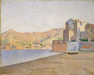The Town Beach (Paul Signac) - Muzeo.com