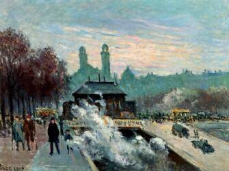 The Trocadero (Maximilien Luce) - Muzeo.com