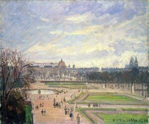 The Tuileries Garden (Camille Pissarro) - Muzeo.com