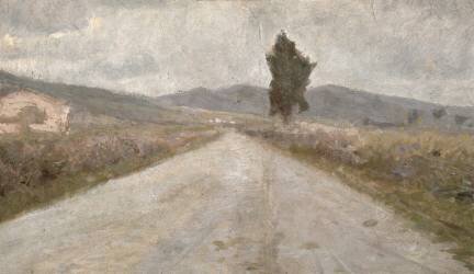 The Tuscan Road (Amedeo Modigliani) - Muzeo.com