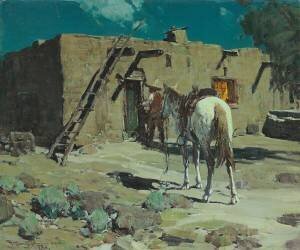 The Unbidden Guest (Frank Tenney Johnson) - Muzeo.com