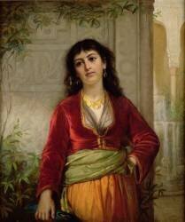 The Unwelcome Companion (John William Waterhouse) - Muzeo.com