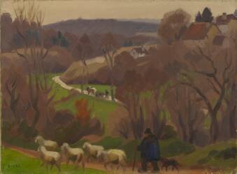 The Vernois path (Jules-Émile Zingg) - Muzeo.com