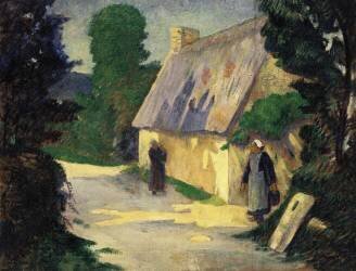 The Village Path (Paul Serusier) - Muzeo.com
