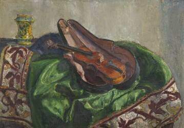 The violin (Georges Dufrenoy) - Muzeo.com