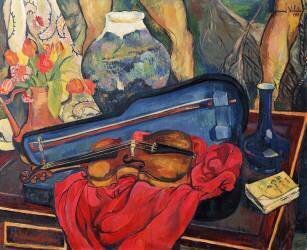 The Violin Case (Suzanne Valadon) - Muzeo.com