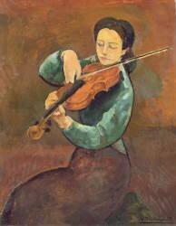 The Violinist (Jean Louis Boussingault) - Muzeo.com