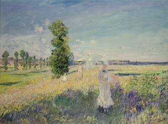 The Walk (Claude Monet) - Muzeo.com