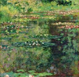 The Waterlily Pond (Claude Monet) - Muzeo.com