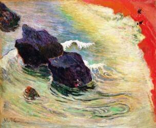 The Wave (Paul Gauguin) - Muzeo.com