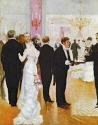 The wedding reception (Jean Béraud) - Muzeo.com