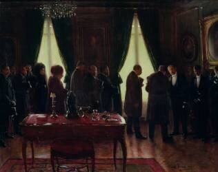 The widower (Jean Béraud) - Muzeo.com