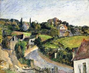 The Winding Road (Paul Cézanne) - Muzeo.com