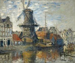 The Windmill (Claude Monet) - Muzeo.com