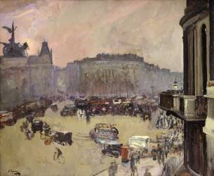 The Winter Sun (John Lavery) - Muzeo.com