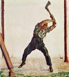 The Woodman (Ferdinand Hodler) - Muzeo.com