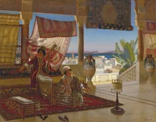 The Wool Spinners (Rudolf Ernst) - Muzeo.com