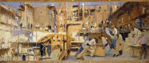 The Workers (Henri Martin) - Muzeo.com