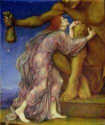 The Worship of Mammon (Evelyn de Morgan) - Muzeo.com