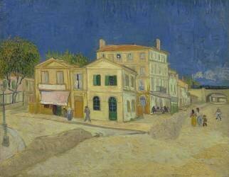 The Yellow House (Vincent van Gogh) - Muzeo.com