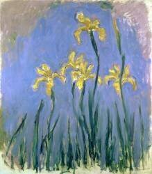The Yellow Irises (Claude Monet) - Muzeo.com