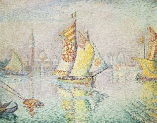The Yellow Sail (Paul Signac) - Muzeo.com