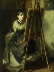 The Young Pupil (Eva Gonzales) - Muzeo.com