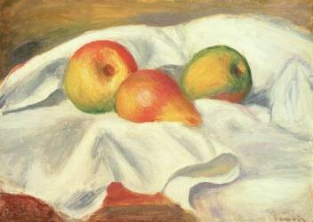 Three Pears (Auguste Renoir) - Muzeo.com
