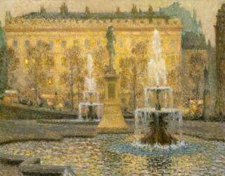 Trafalgar Square (Henri Le Sidaner) - Muzeo.com