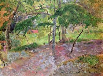 Tropical Landscape (Paul Gauguin) - Muzeo.com