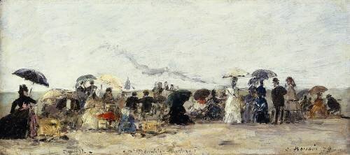 Trouville (Eugène Boudin) - Muzeo.com