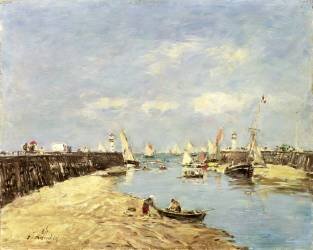 Trouville (Eugène Boudin) - Muzeo.com