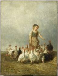 Turkeys Keeper (Constant Troyon) - Muzeo.com