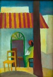 Turkish Cafe I (August Macke) - Muzeo.com