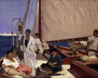 Turkish Ship (Fernand Allard L'Olivier) - Muzeo.com