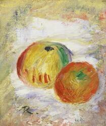 Two Apples (Auguste Renoir) - Muzeo.com