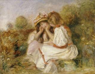 Two Girls (Auguste Renoir) - Muzeo.com