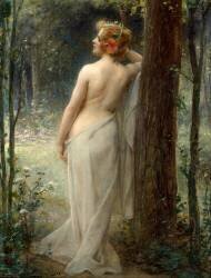 Un moment pensif (Henri Adrien Tanoux) - Muzeo.com