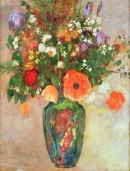 Vase de Fleurs (Odilon Redon) - Muzeo.com